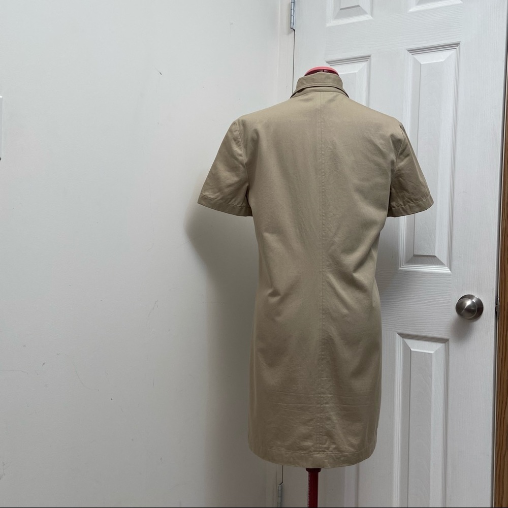Company Ellen Tracy Women 100% cotton midi buttoned down dress. Size 6. Used. - Picture 9 of 9